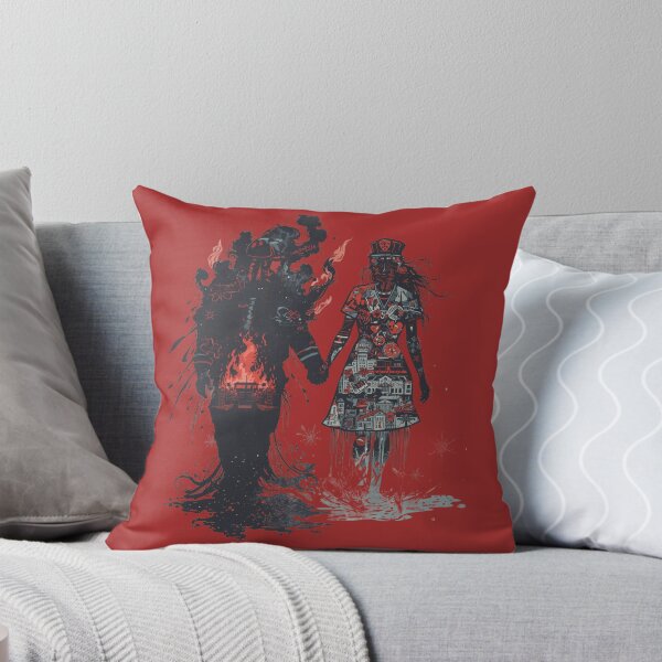 Item preview, Firefighter and Nurse Couple Silhouette designed and sold by Mr-Nurse.