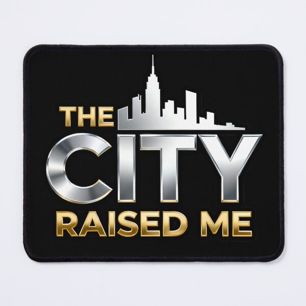 Item preview, The City Raised Me – Urban Streetwear City Life Graphic Tee designed and sold by Maximilianos.