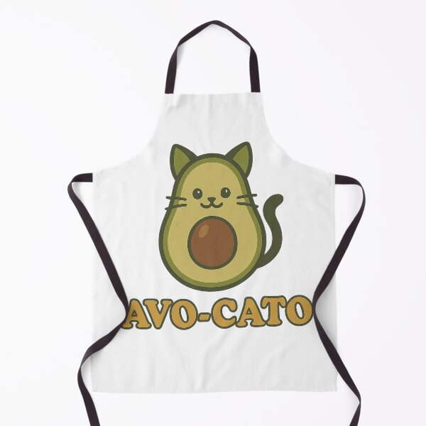 Item preview, Avo-Cato Funny Avocado Cat Mashup Design designed and sold by LaughLab Apparel.
