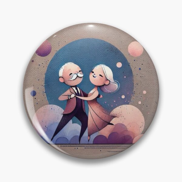 Item preview, Elderly Couples Joyful Dance Artwork  designed and sold by NivyasArtistry.