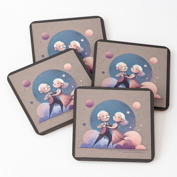 Item preview, Elderly Couples Joyful Dance Artwork  designed and sold by NivyasArtistry.