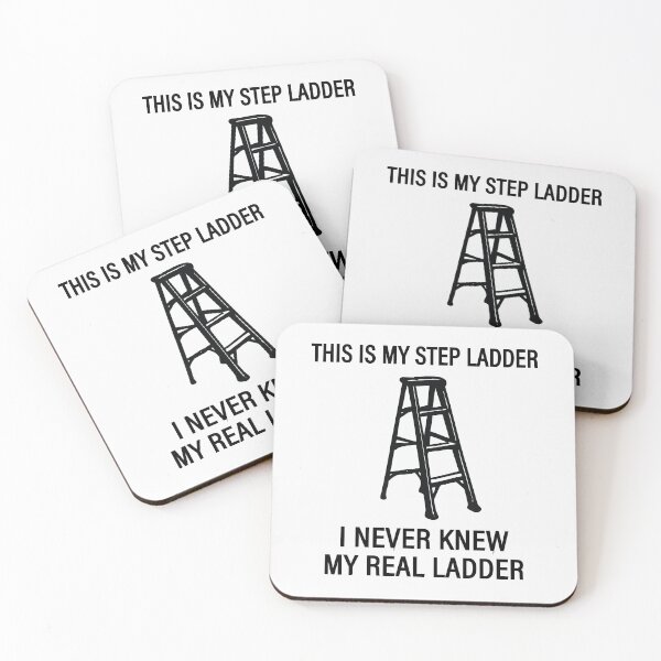 Item preview, This Is My Step ladder,Funny Sayings designed and sold by CloudyPress.
