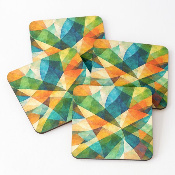 Item preview, Bright geometric color harmony designed and sold by Sigtrix.