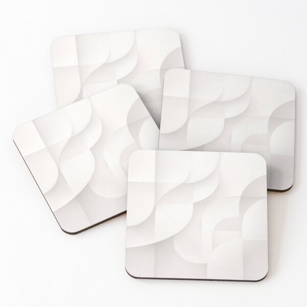 Item preview, White Light Ivory Pattern designed and sold by LuxeFusionArt.