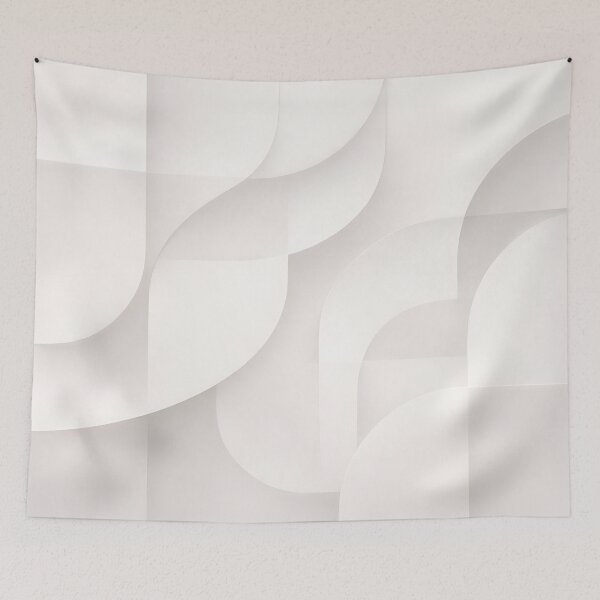 Item preview, White Light Ivory Pattern designed and sold by LuxeFusionArt.