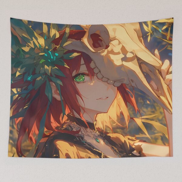 Item preview, Radiant Chise Hatori The Ancient Magus Bride Anime Girl Waifu Nature Glow designed and sold by Tokyonomad.
