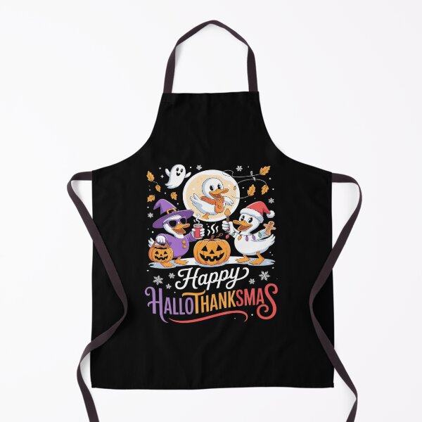 Item preview, Happy HalloThanksMas Goose Halloween Thanksgiving Christmas  designed and sold by RuthGAArt.