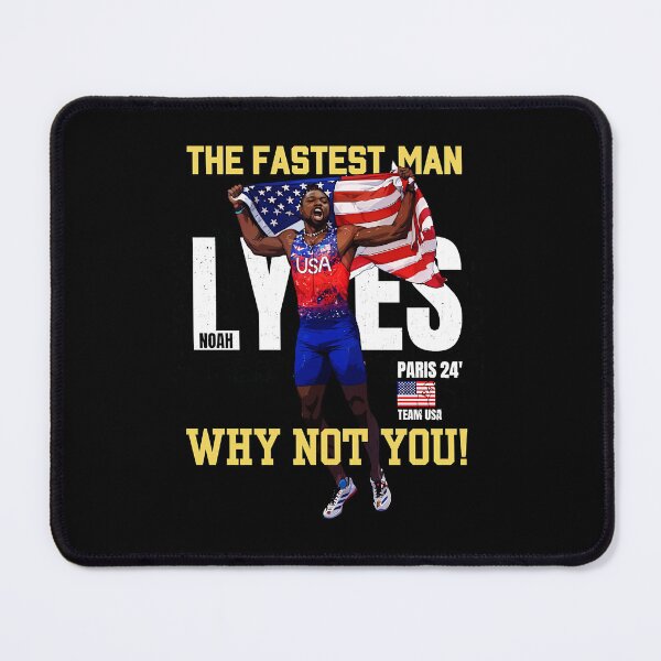 Item preview, Paris 2024 Noah Lyles Usa Why Not You Cartoon designed and sold by imandeebeale.