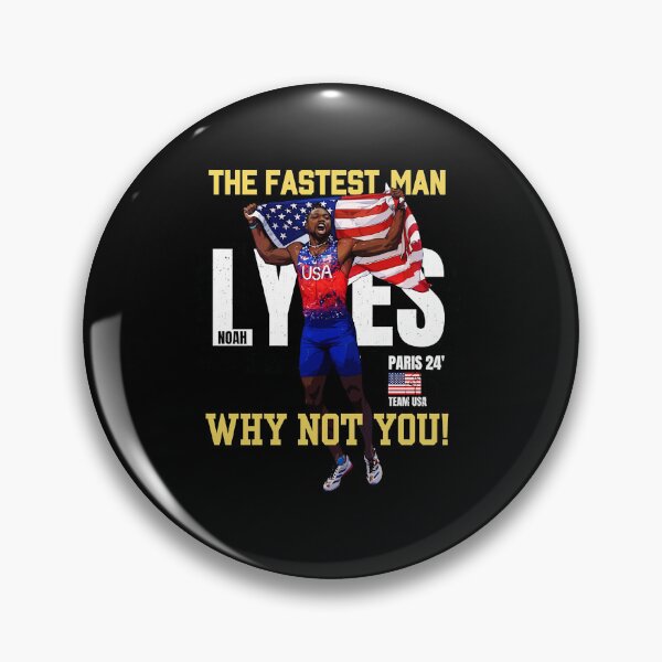 Item preview, Paris 2024 Noah Lyles Usa Why Not You Cartoon  designed and sold by imandeebeale.