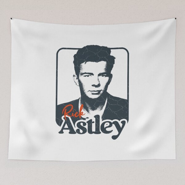 Item preview, Copy of Rick Astley Warm Color Classic Pop Portrait designed and sold by dennis3xv1.