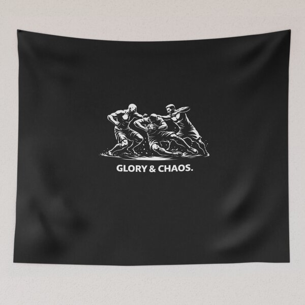 Item preview, Glory & Chaos. – Calcio Storico Silhouette | Brutal Historic Sport designed and sold by RollFuzzy.