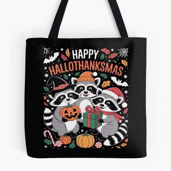 Item preview, Happy Hallothanksmas Halloween Pumkin Thanksgiving Christmas1  designed and sold by RuthGAArt.