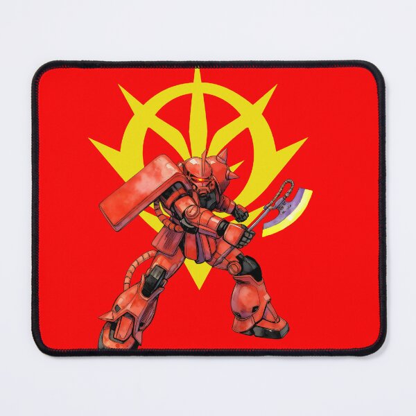 Item preview, ZAKU char aznable GUNDAM RED COMET vector art designed and sold by sabartgunpla.