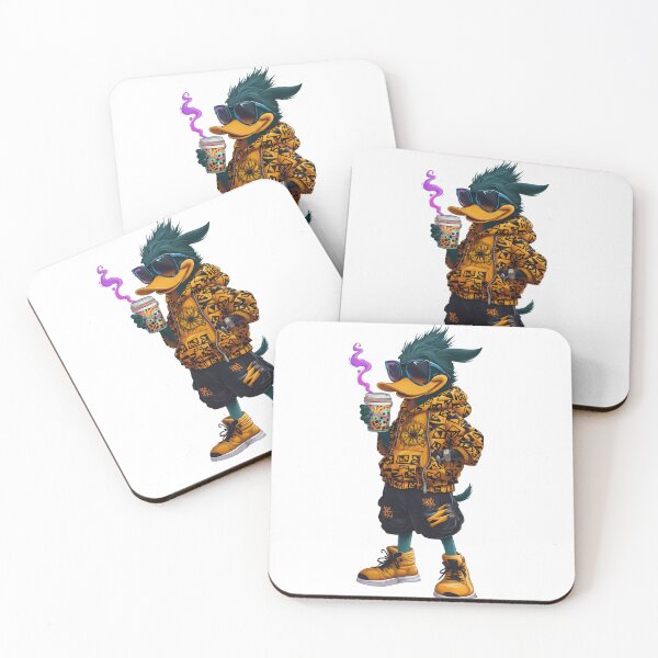 Item preview, Cool Streetwear Duck - Urban Swag Style with Boba Tea designed and sold by Latikshop.