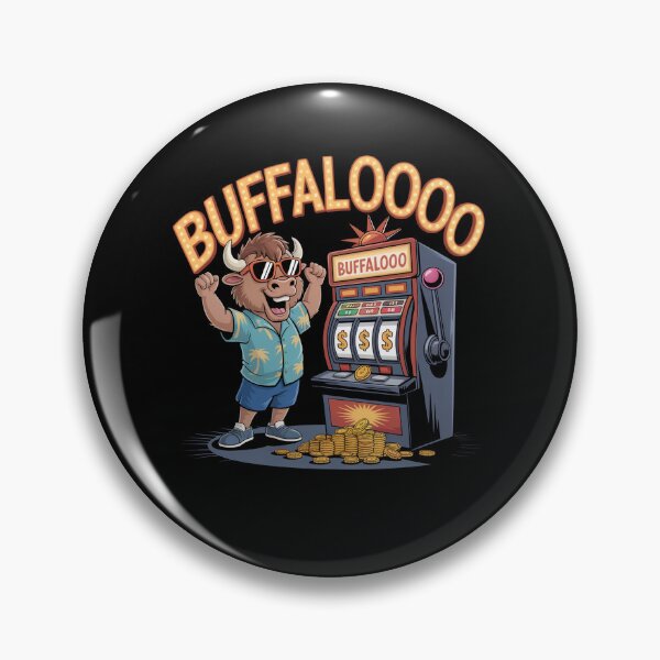 Artikelvorschau, Lucky Buffalo Casino Spielautomaten-Glücksspiel entworfen und verkauft von DianaStantzo.