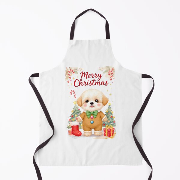 Item preview, Christmas Maltipoo designed and sold by Kedspicedesign.