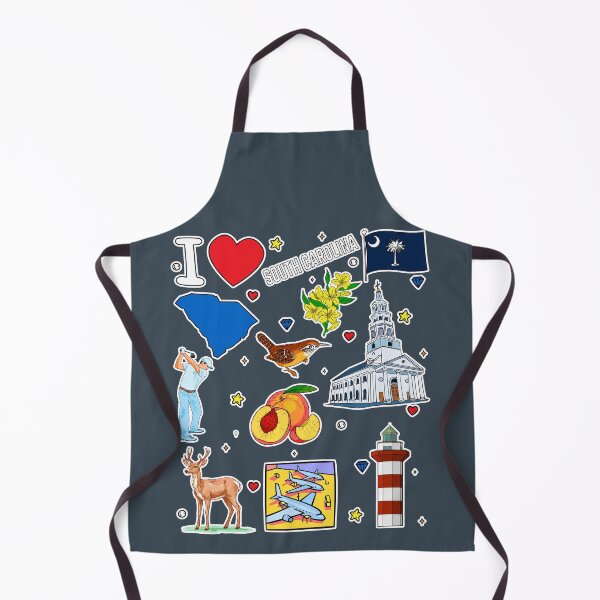 Item preview, South Carolina Pride, Iconic State Symbols & Landmarks Sticker Pack designed and sold by mashmosh.
