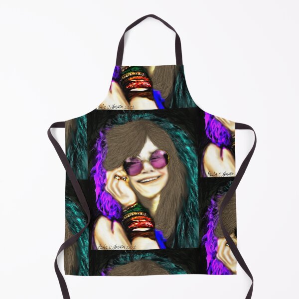 Item preview, Black Velvet Janis by Paula C.Jensen, digital painting, 2022. designed and sold by PollywogDesigns.