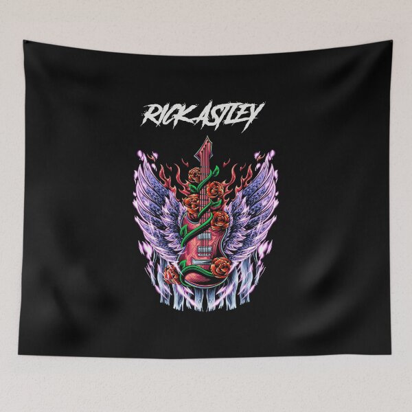 Item preview, Rick Astley Purple Tone Minimal Face Poster designed and sold by dennis3xv1.