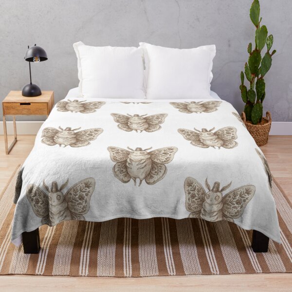 Item preview, Vintage Cottagecore: Old-Lace Moth Spirit designed and sold by bapupa.