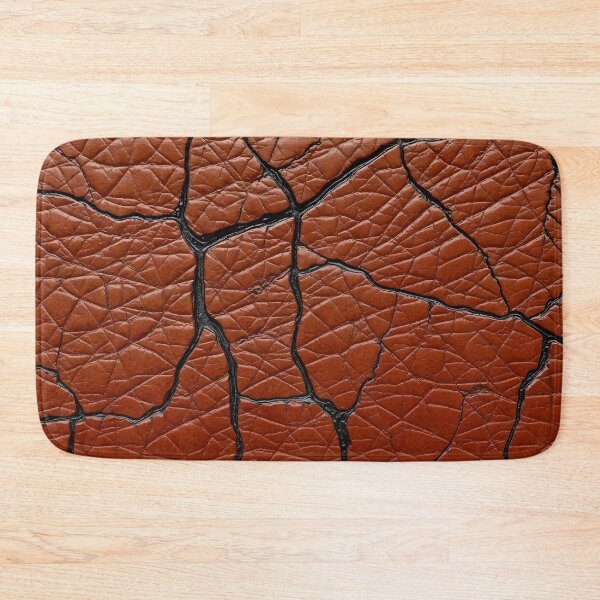 Item preview, Aged Cracked Terracotta Leather Texture designed and sold by SolaoLab.