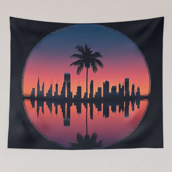 Item preview, Outrun Paradise designed and sold by ONYX Pixee.
