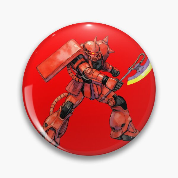 Item preview, illustration ZAKU char aznable GUNDAM RED COMET vector art designed and sold by sabartgunpla.