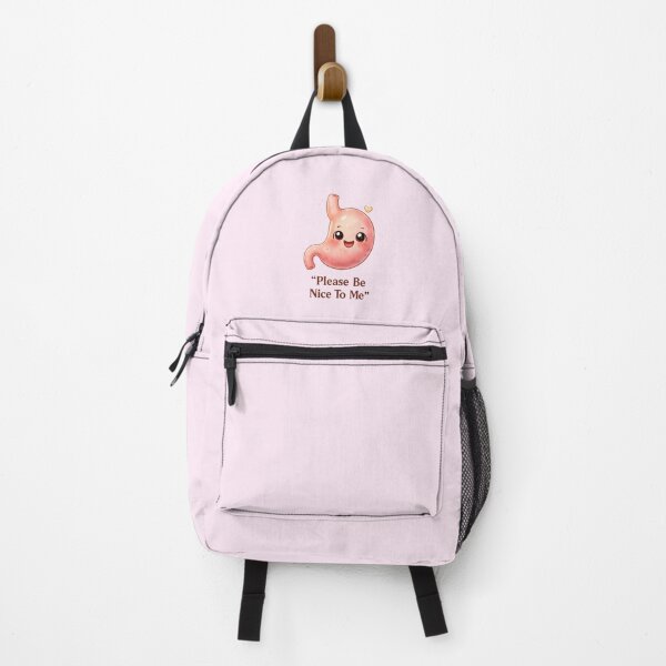 Item preview, Please Be Nice To Me – Kawaii Tummy Character | Cute Gluten Free & Body Kindness Design designed and sold by My Gluten Free Life UK.