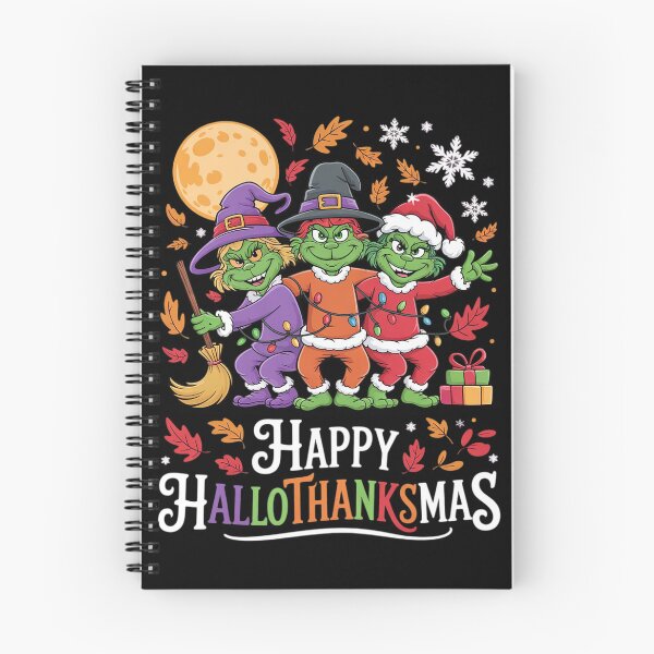 Item preview, Happy hallothanksmas cactus halloween thanksgiving christma  designed and sold by VerseFarm.