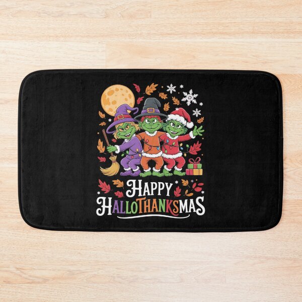 Item preview, Happy hallothanksmas cactus halloween thanksgiving christma  designed and sold by VerseFarm.