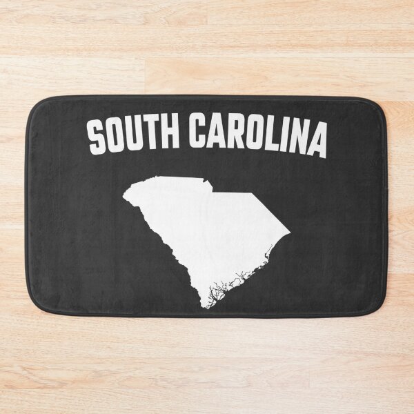 Item preview, South Carolina State Pride - Classic White Silhouette Map designed and sold by mashmosh.