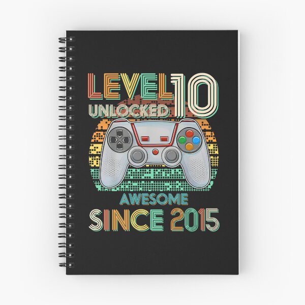 Item preview, Level 10 Unlocked Retro Gamer 10th Birthday Controller Design For Boys Kids designed and sold by ArmyAbodo.