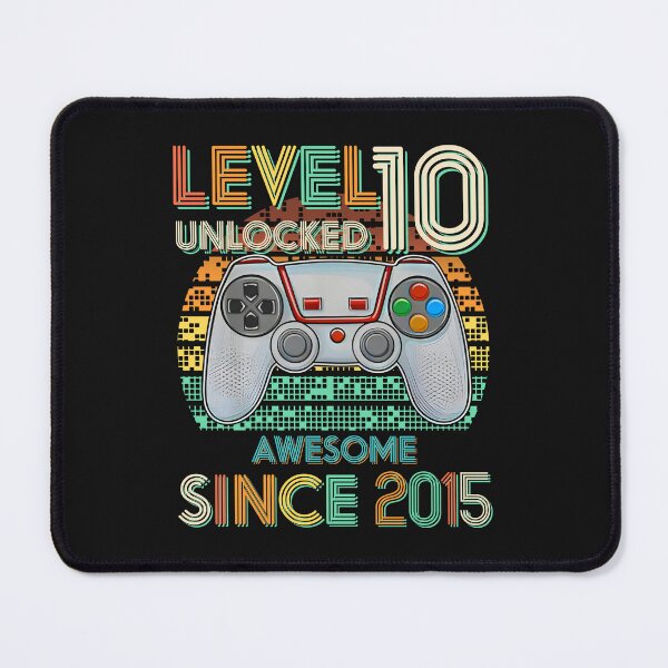 Item preview, Level 10 Unlocked Retro Gamer 10th Birthday Controller Design For Boys Kids designed and sold by ArmyAbodo.
