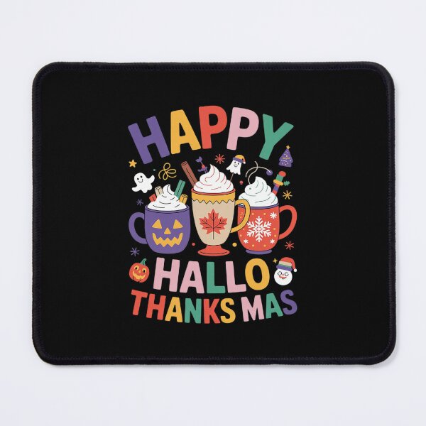 Item preview, Happy HalloThanksMas Halloween Thanksgiving Christmas Beer designed and sold by RsFilsingerArt.