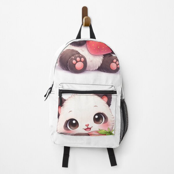 Item preview, Kawaii Strawberry Panda – Cute Fruit Friend designed and sold by kimkosovo.