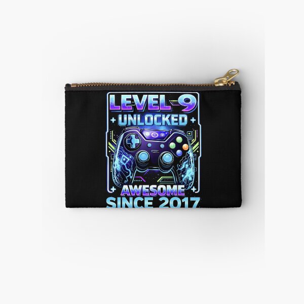 Item preview, Level 9 Unlocked Gamer 9th Birthday Controller Design For Boys Kids designed and sold by ArmyAbodo.