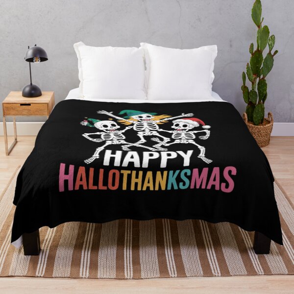 Item preview, Happy HalloThanksMas Halloween Thanksgiving Christmas Coffee designed and sold by RsFilsingerArt.