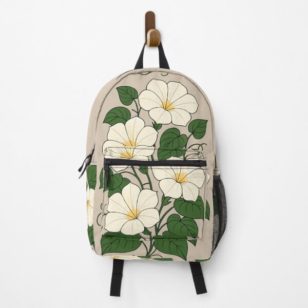 Item preview, Vintage Moonflower Botanical Art - Ipomoea Alba Night Garden Print designed and sold by MAGICKEY2024.