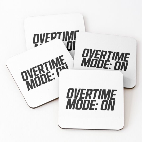 Item preview, Overtime Mode: ON designed and sold by VividTrails.