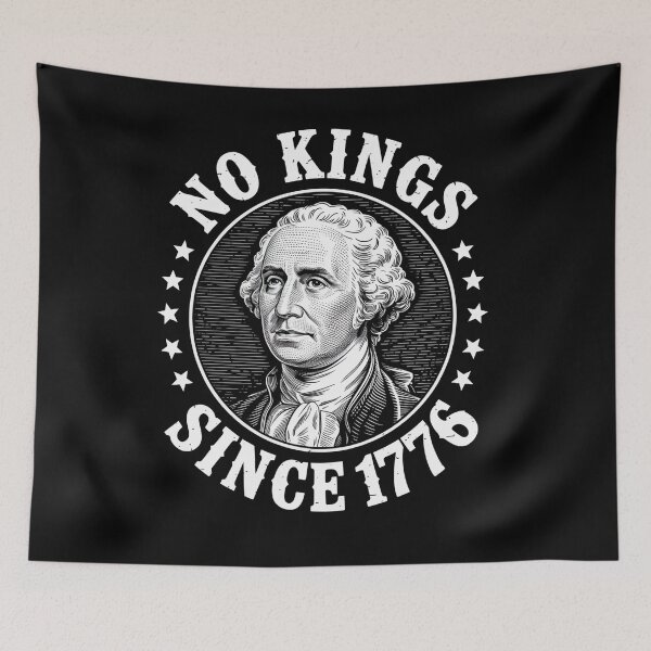 Item preview, No Kings In America 1776 designed and sold by RayhendersonArt.