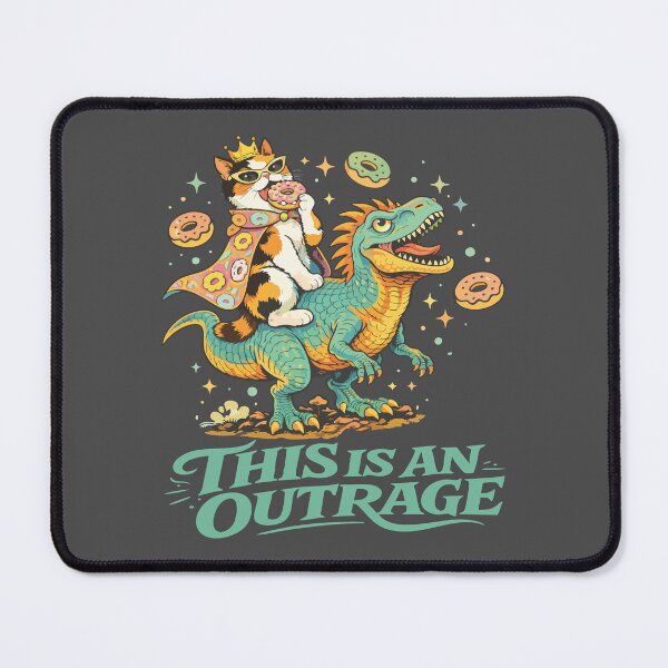 Item preview, This Is An Outrage - Dungeon Chaos with Princess Donut designed and sold by BrianOMinard.