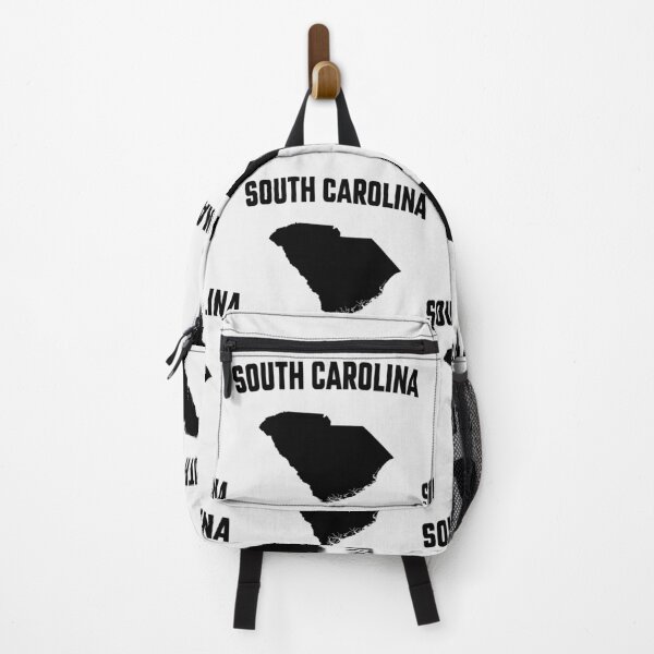 Item preview, South Carolina State Silhouette - Classic Black & White Vintage Style designed and sold by mashmosh.
