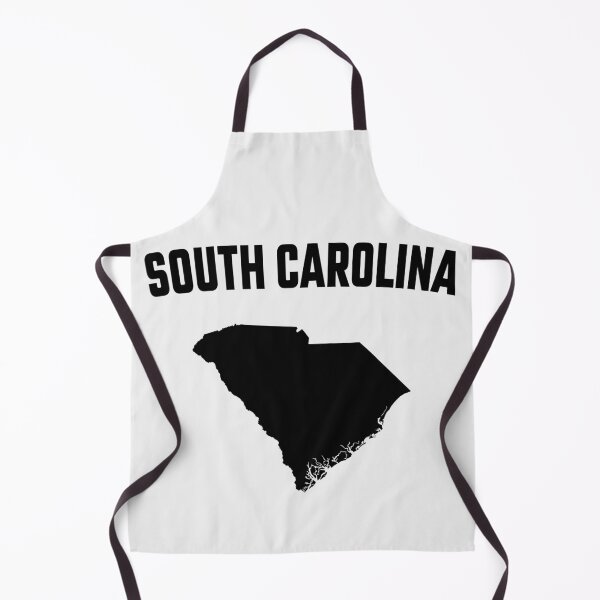 Item preview, South Carolina State Silhouette - Classic Black & White Vintage Style designed and sold by mashmosh.