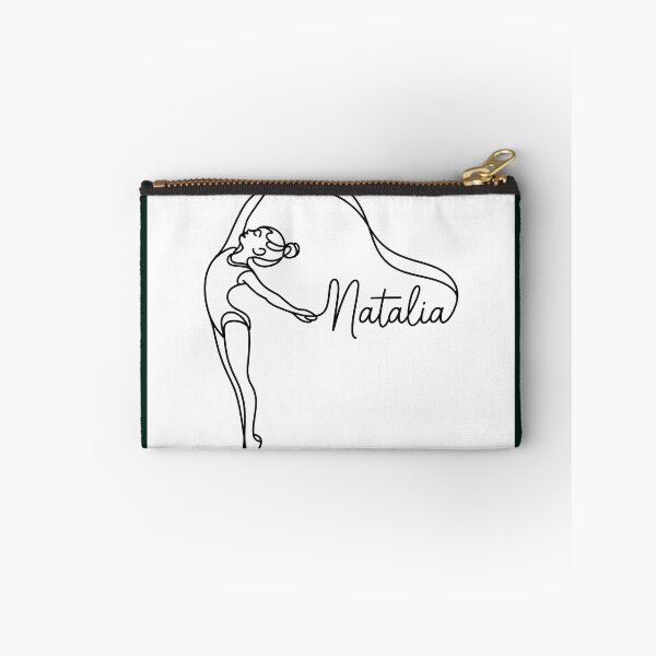 Item preview, Natalia Rhythmic  Gimnastics minimal Line Art Spiral T-Shirt designed and sold by Viktorio Art Shop.
