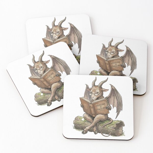 Item preview, Cryptidcore: Jersey Devil's Reading Break designed and sold by bapupa.