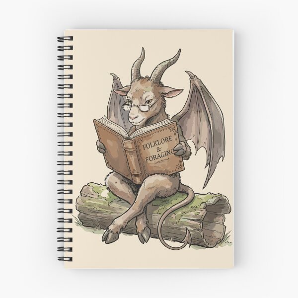 Item preview, Cryptidcore: Jersey Devil's Reading Break designed and sold by bapupa.