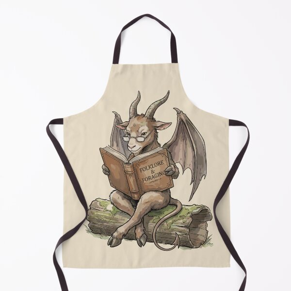 Item preview, Cryptidcore: Jersey Devil's Reading Break designed and sold by bapupa.