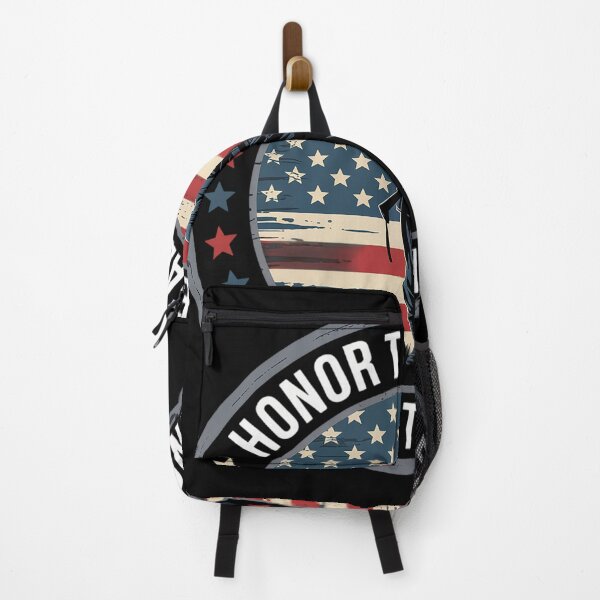 Item preview, Honor The Fallen Thank The Living Memorial Day Veteran Flag designed and sold by StephenDDArt.
