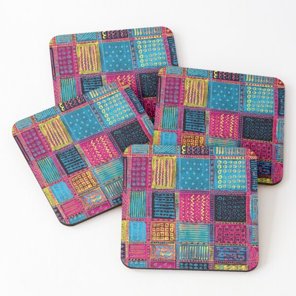 Item preview, Dream Squares in the Night designed and sold by Voyager Designs.