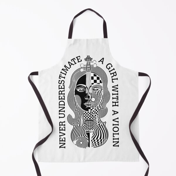 Item preview, Never Underestimate A Girl With A Violin Violinist Woman designed and sold by GrandeDuc.